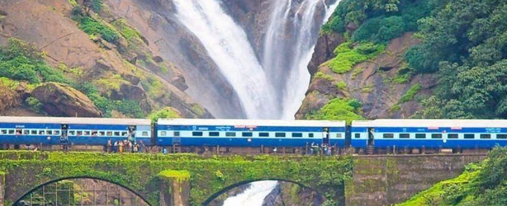 Dudhsagar Waterfall Tour Goa | Chennai Express Waterfall Adventure